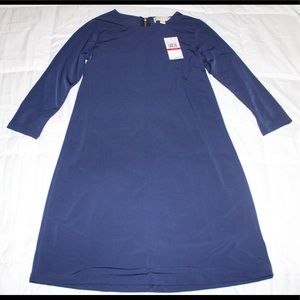 Michael Kors Tshirt Style True Navy Dress